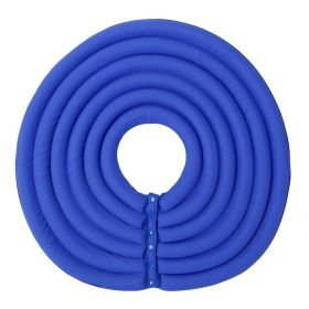 Cat Recovery Collar 8 Colors Pet Neck Cone Adjustable Easy Clean Puppy Kitty Surgery Recovery Collar Anti-bite Cone (Color: Blue, size: 2XL)